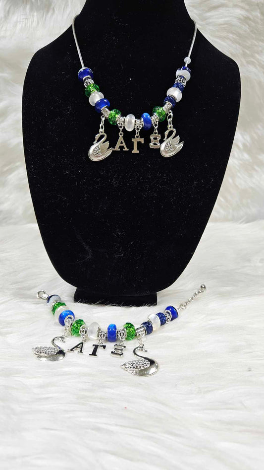 AGXI Necklace & Bracelet Set