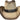 The Prairie Rose Collection Cowboy Hat