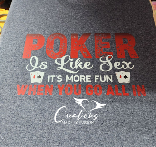 Poker Like Sex Design