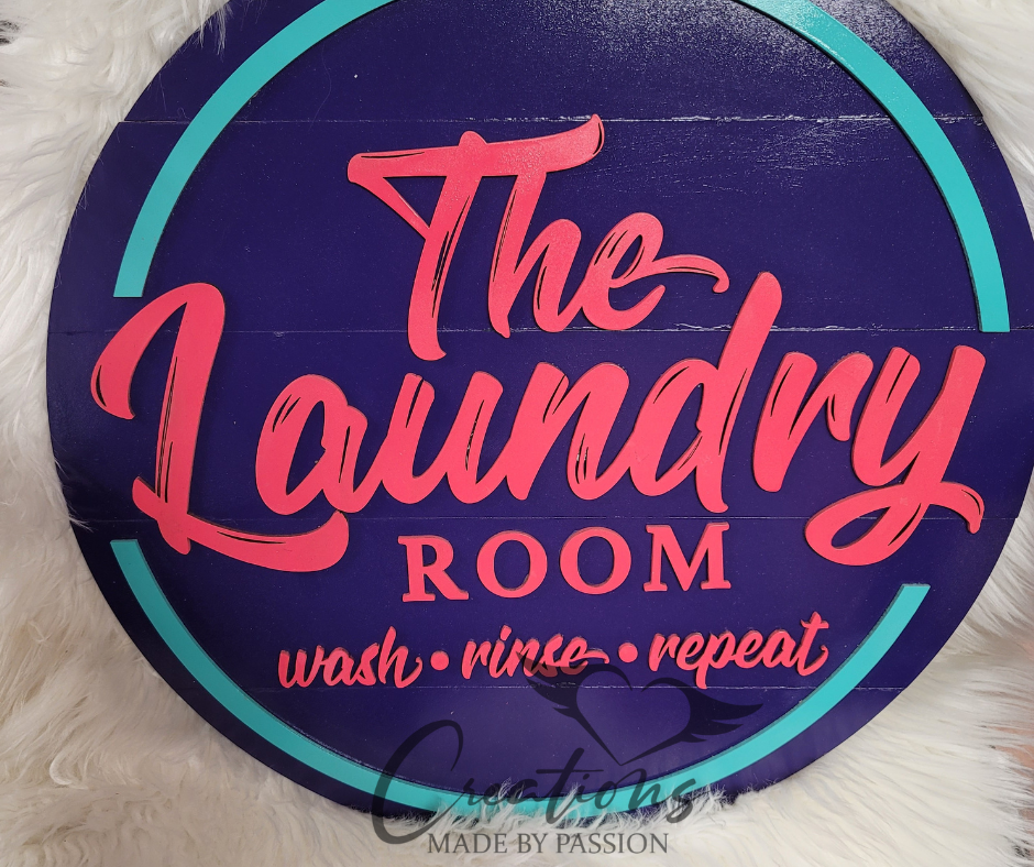 18" Laundry Room Sign