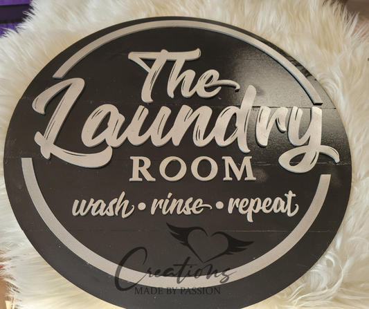 18" Laundry Room Sign